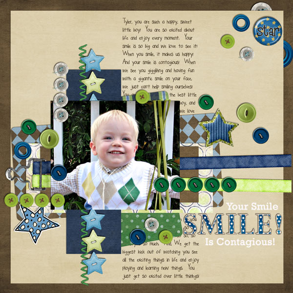 Your smile is contagious!