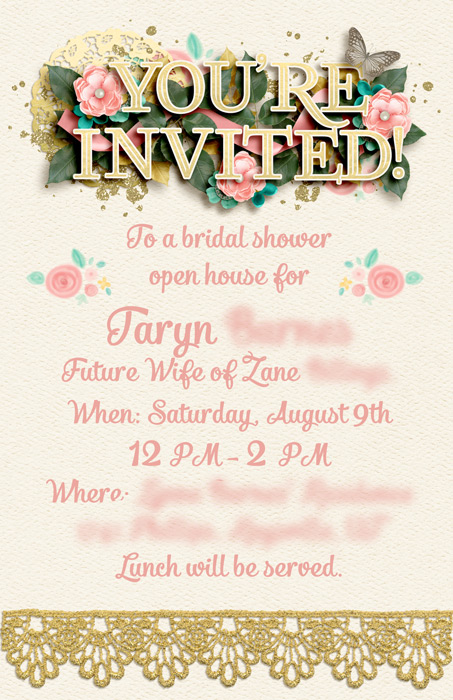 You're Invited