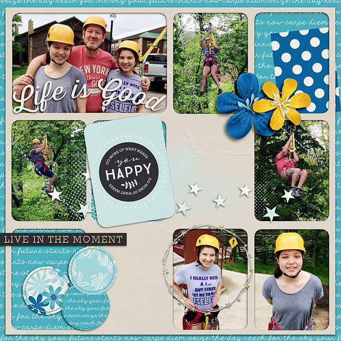 ziplining