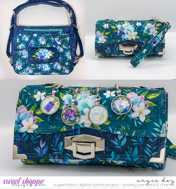 Zipper Pulls (with matching wallet & handbag)