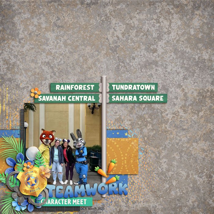 Zootopia meet and greet