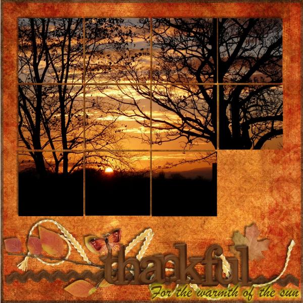 1   Warmth pf sun