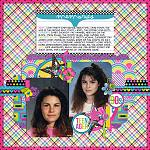 Danielle in The Teen Years 
Kit - Before I Was Your Mom: I Survived the Teen Years by Traci Reed and Meghan Mullens. 
Template - Cindy's Layered...