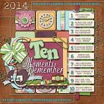 Top 10 from 2014  -- Bingo Challenge 
 
Kit:  365 July by Digilicious Design