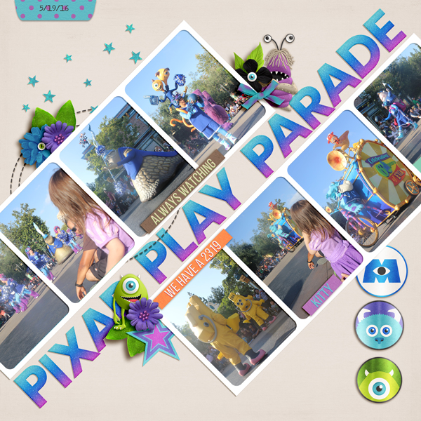 Pixar Play Parade