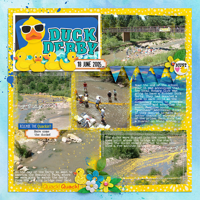 Rubber Duck Derby Pg 1