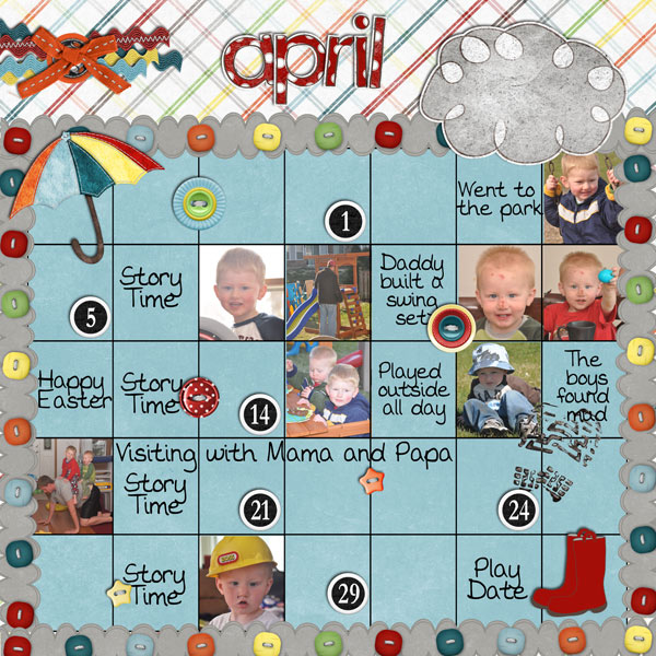 April-Calendar