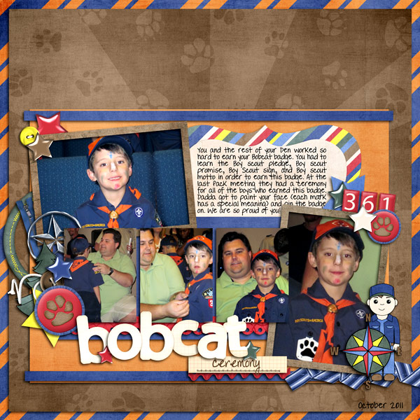 DrewBobcatceremony