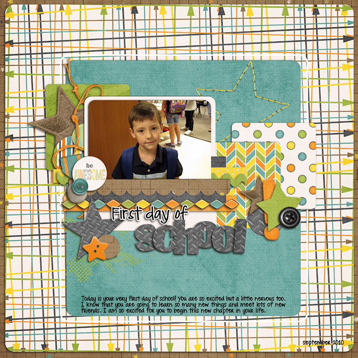 DrewFirstDayofSchool