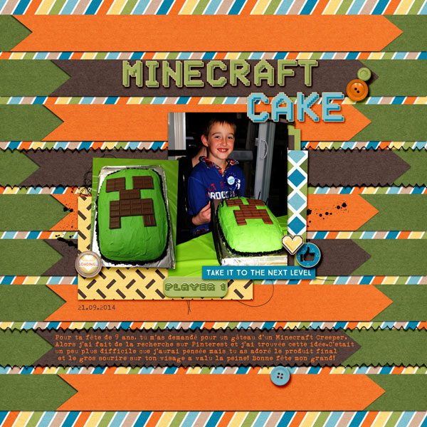 Minecraft-Cake