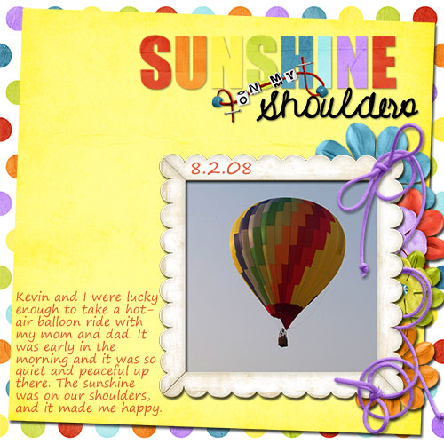 SunshineonmyShoulders