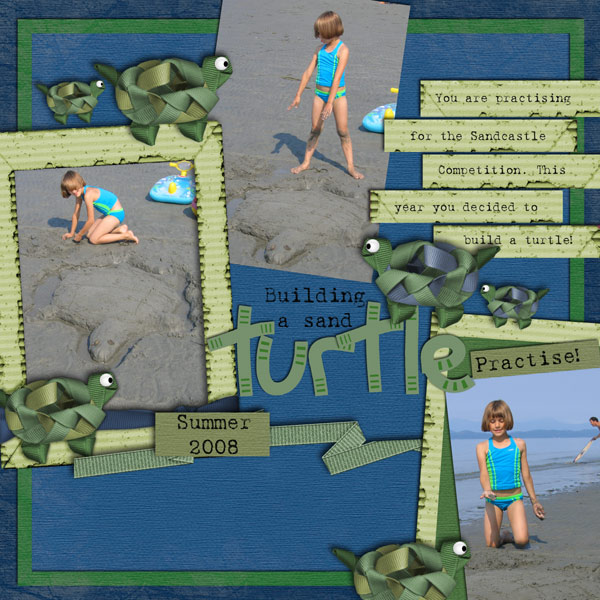 Turtle-sandcastle