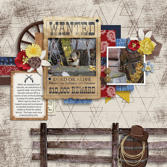 Wanted-squirrel