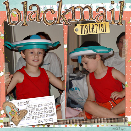 blackmail