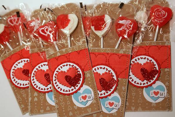heart lollipop pockets