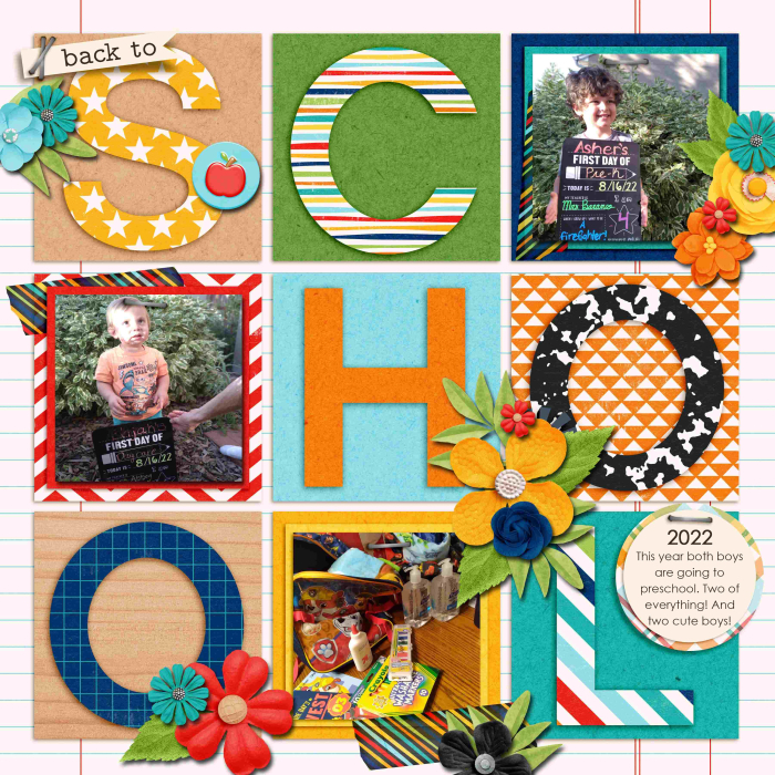 Back 2 School challenge 3 August 2022