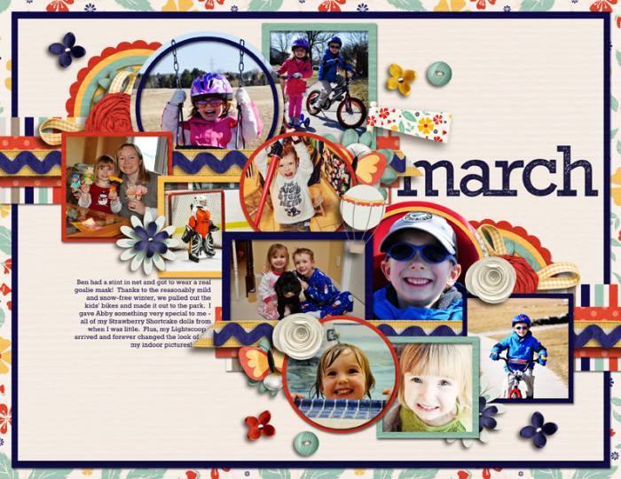 March Calendar Page