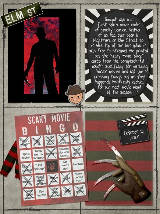October album - A Nightmare on Elm Street