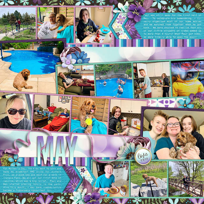 May Calendar Page