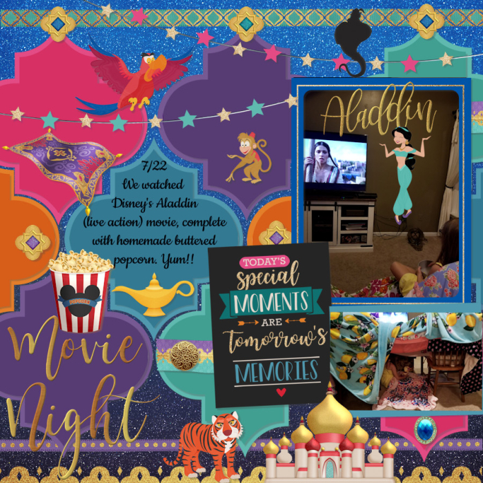 7/28 Scrap a Summer Celebration - Movie Night