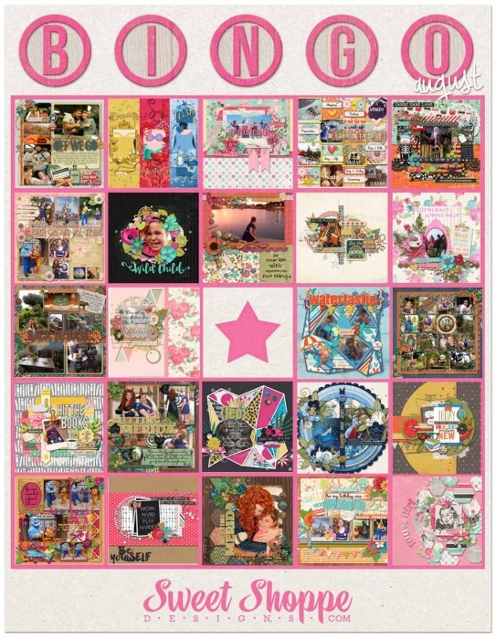 Bingo Card August