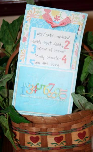 10 Things card