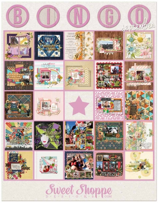 Bingo Card September