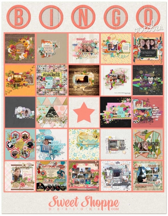 Bingo Card October