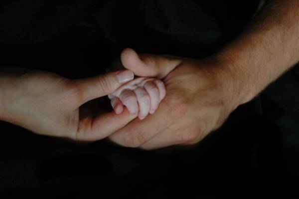 family hands
