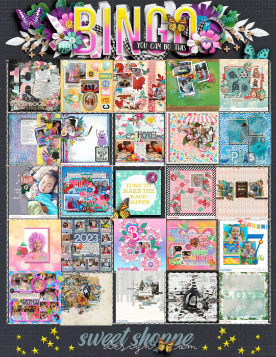 Layout Lovin Bingo 2024