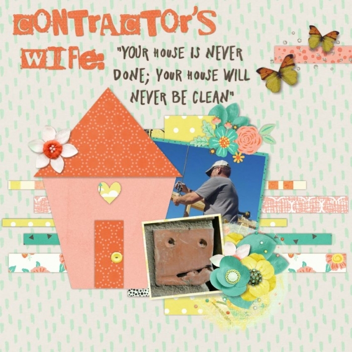 April Bingo # 4 defenition: contractors wife
