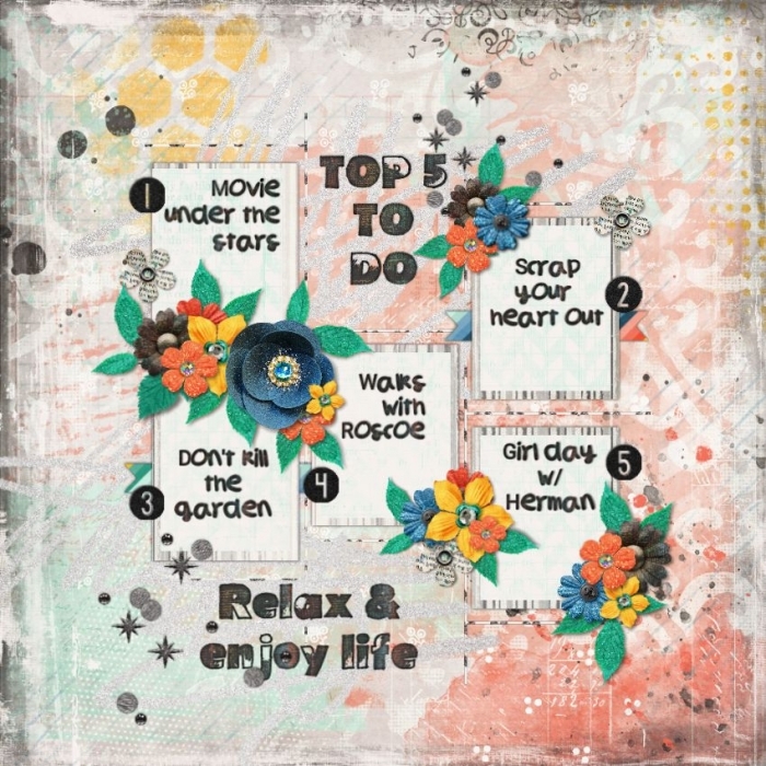 April Bingo #6 bullet list