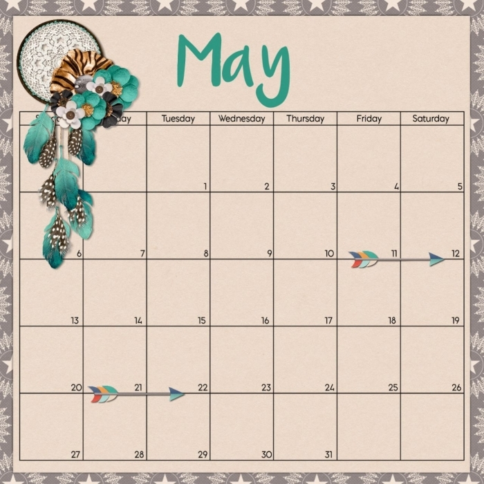 May Calendar