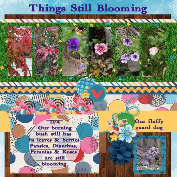 #15 Color Swatch - Things Still Blooming