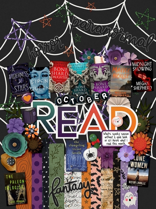 October album - spooky reads