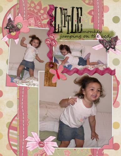 one little monkey