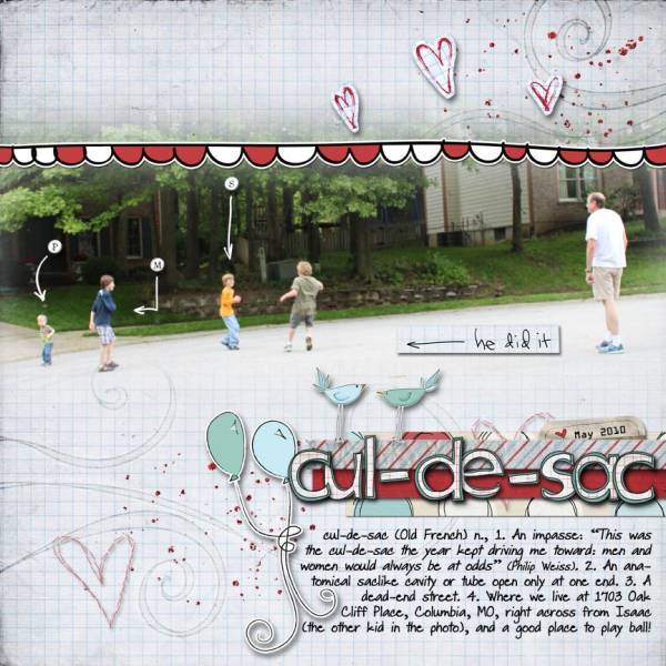 Playing in the cul-de-sac