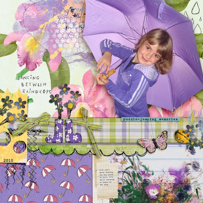 2010 Dancing Between Raindrops