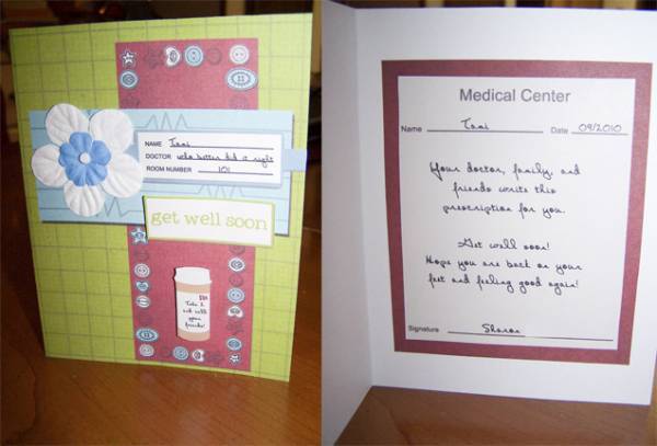 Hybrid:  Get Well Soon Card
