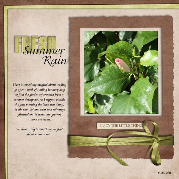 Fresh Summer Rain