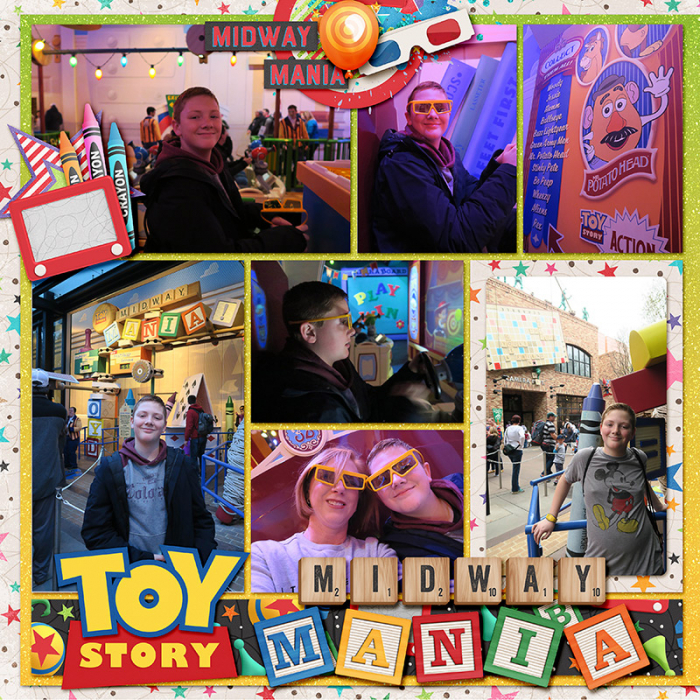 Toy Story Land left