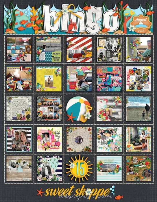 August 2018 Bingo Blackout!!