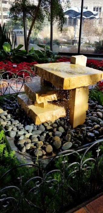mini waterfall