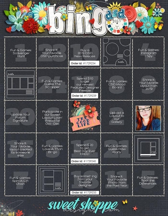 2019 DSD Bingo