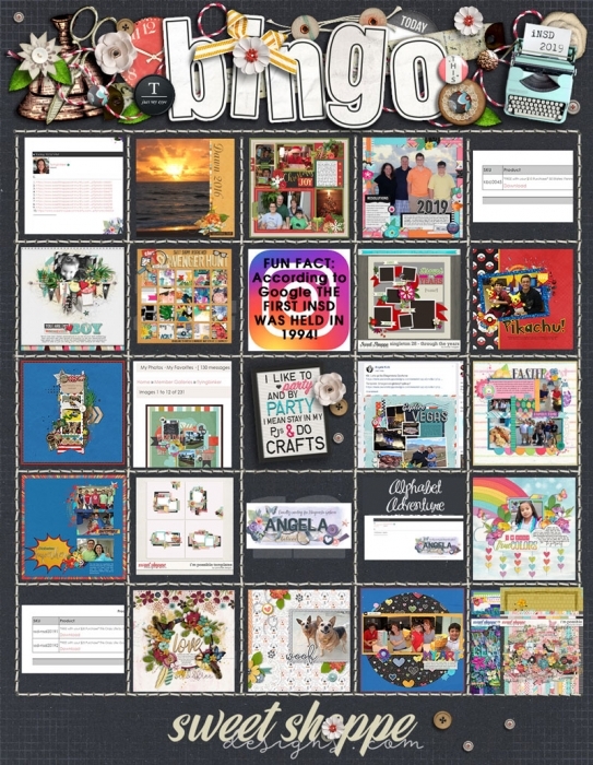 2019 INSD Bingo Blackout