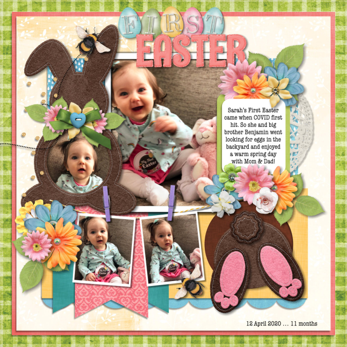 Sarah's First Easter 2020