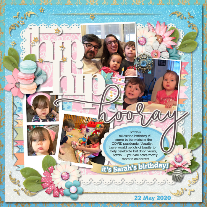 Sarah Turns One R