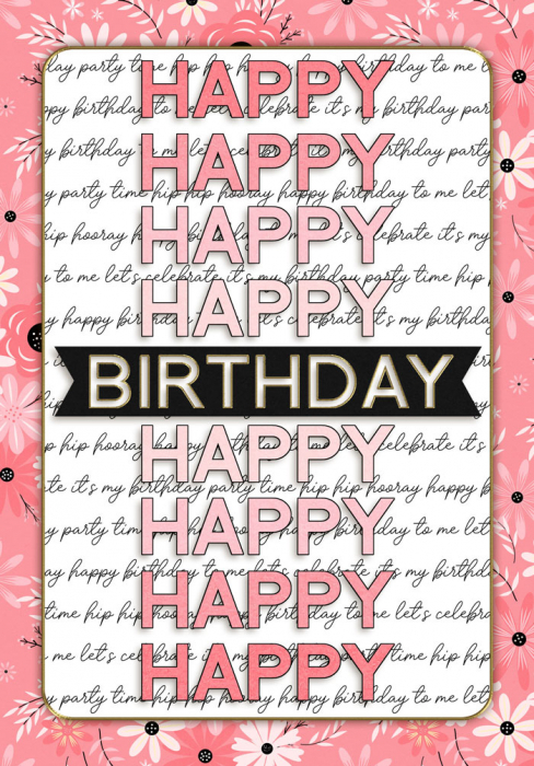 Feb 19 Birthday Card Challenge