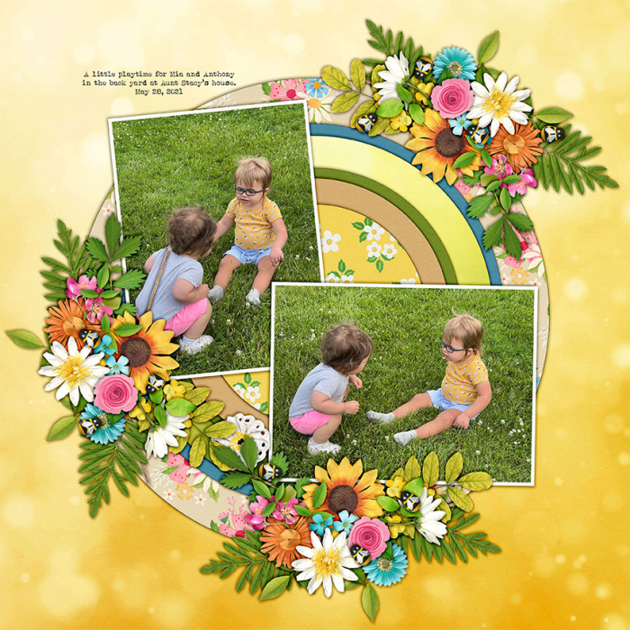Twins Playing