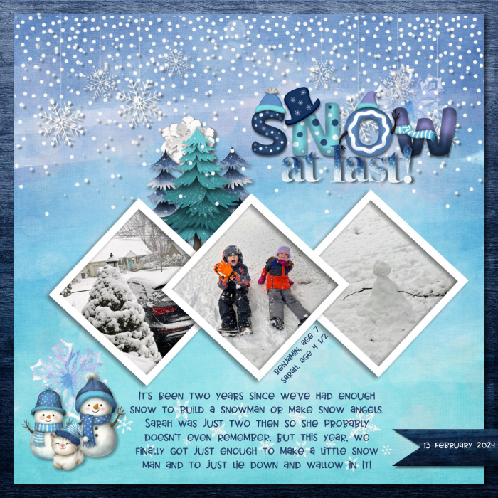 Snow at Last February 2024